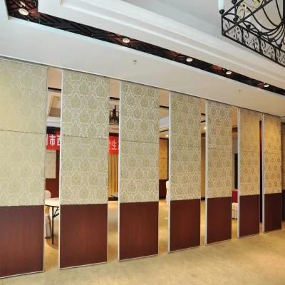 Ballroom Soundproof Acoustic Operable Walls Wooden Movable Partition Walls Price