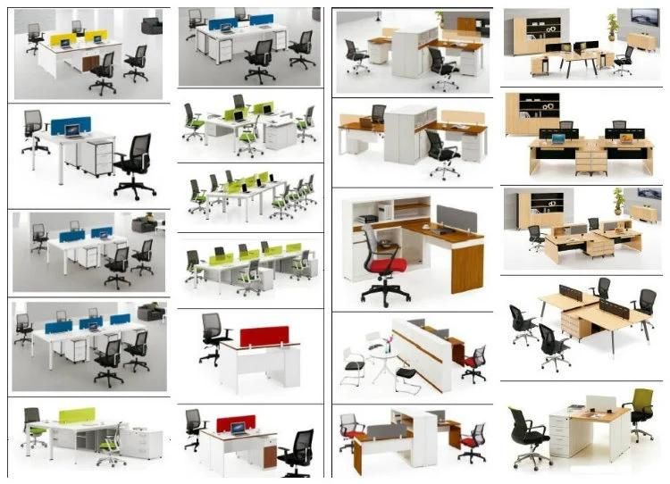 Office Furniture Modular 120 Degree 3 Clover Stylish Modern Workstation (FOH-TRI-03)