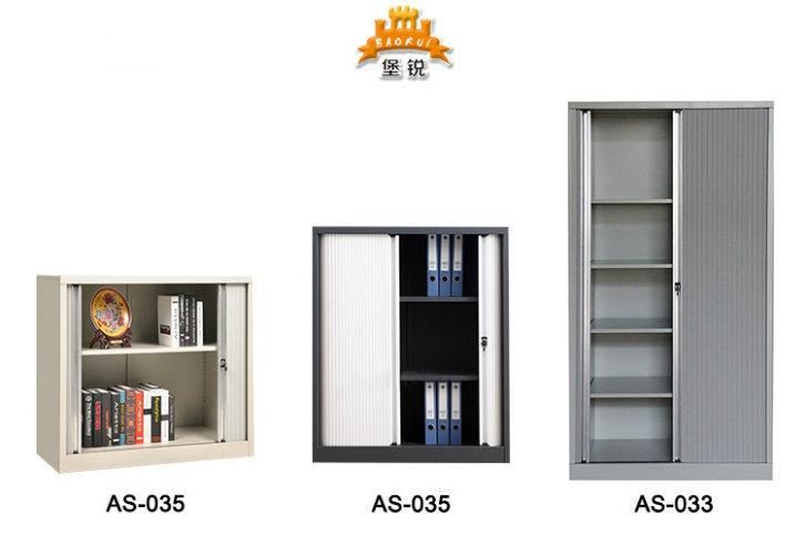 Tambour Rolling Shutter Door Office Steel Filing Cabinet