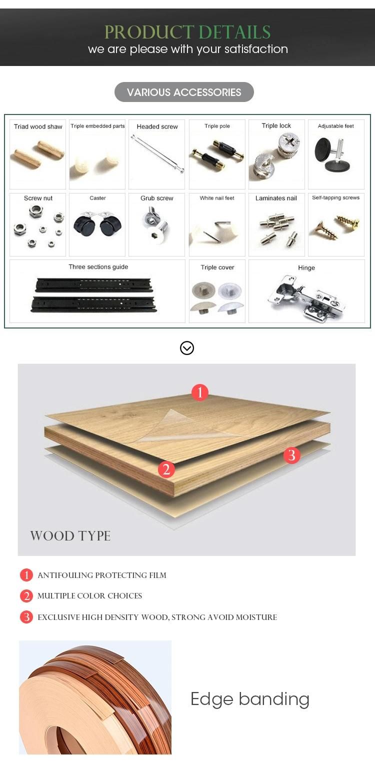 China Popular Manager Wooden Top Computer Office Furniture Table