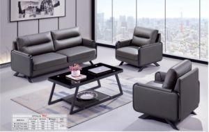 Popular Modern Leisure Leather Sofa for Office and Lounge