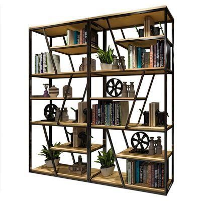 Creative Display Rack for Living Room Floor Partition Multi-Layer Shelf 0600