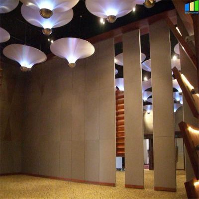Floor to Ceiling Aluminum Folding Movable Dubai Soundproof Wall Partition