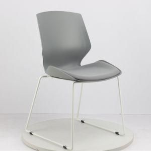 Nordic Creative Restaurant White Simple Plastic Hardware Student Cafe Creative Personality Study Office Chair