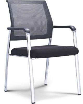 New Arrival Office Conference School Training Meeting Metal Armrest Chairs