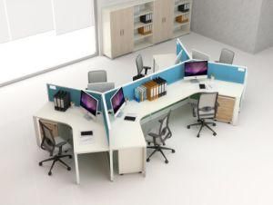 Hot Sell Simple Style Modern Office 6 Person Workstation Furniture