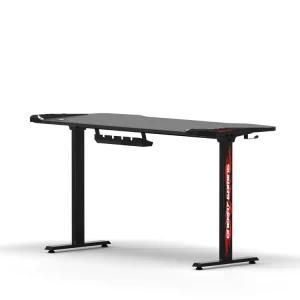 Visky 1.4m Lenght Cool Design Gaming Computer Desk Gaming Table with LED Light