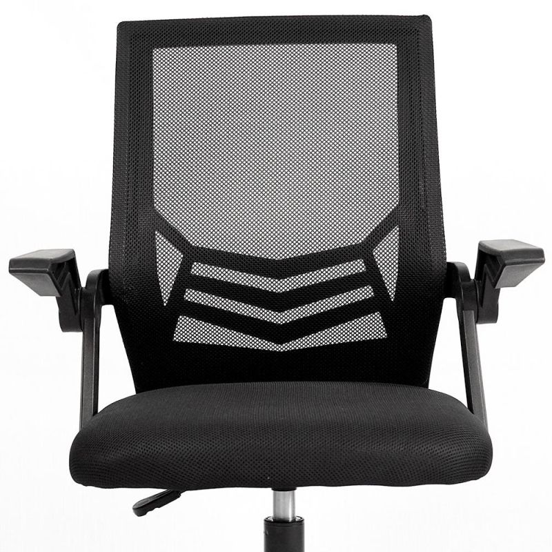 Office Chair Promotion Swivel Office Mesh Chairs with Flip up Armrest at Very Cheap Price.