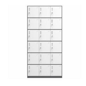 China Factory Supply Custom Size Connect Firmly Eighteen Door Wardrobe