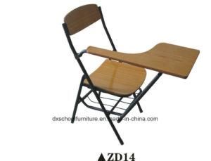 Classical Folding Chair with Wooden Writing Board