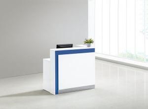 Reception Table Reception Desk Counter Table Counter Desk Cashier Checkout Counter Modern Office Furniture New Design Fashion High Glossy