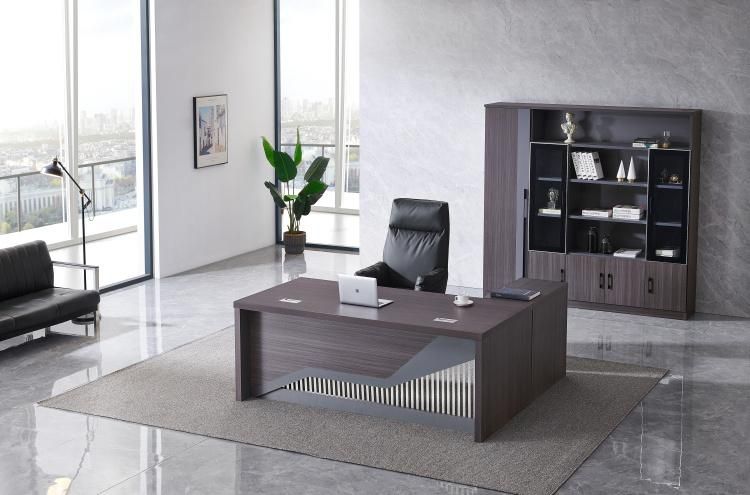 Yifa Chinese Office Desk Desk Modern L-Shaped Desk Executive Office Desk Office Table with Side Table