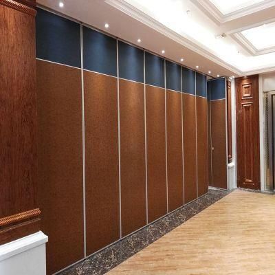 Office Sliding Door Movable Acoustic MDF Sound Proof Partition Walls for Conference Hall
