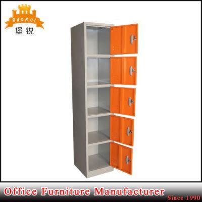 Simple Design Five Tier Metal Locker