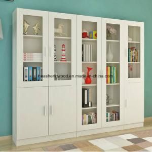 Modern Large Office File Cabinet with Shelf