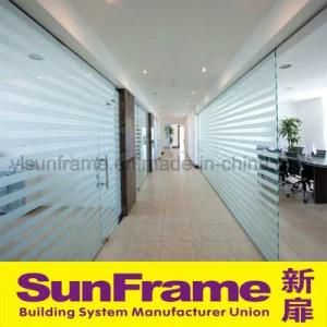 Hot Sale Office Aluminum Frame Glass Partition