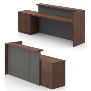 Simple Modern Front Desk Corner Reception Desk