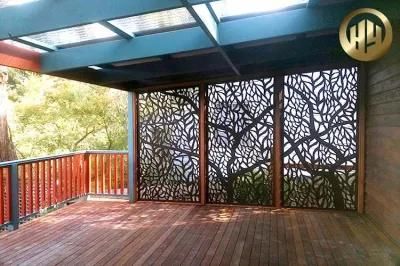 Garden Corten Steel Laser Cut High Quality Metal Screen