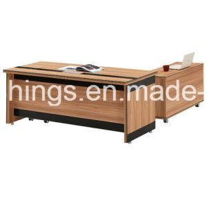 Wooden Grain Panel Top Melamine Office Table