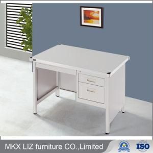 Modern Computer Desk Office Furniture Steel Table with Cabinet (E01)