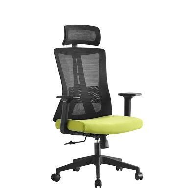 Ahsipa Office Furniture Chair High Back Armrest Custom Office Chair, Swivel Mesh Ergonomic Office Chair with Headrest