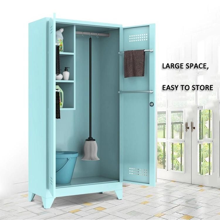 Balcony Steel Cleaning Storage Cabinet for Cleaning Equipment Tool Cabinet