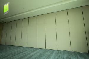 Acoustic Telescopic Panel Melamine Finish Movable Wall