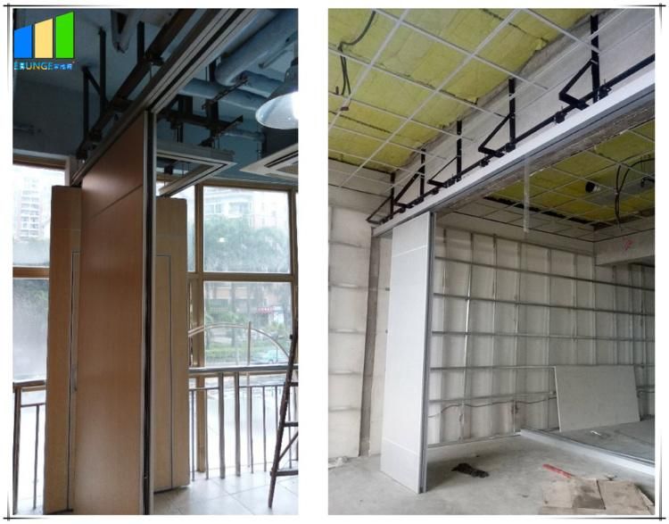 Aluminium Sliding Folding Wall Dividers Classroom Sound Proof Partitions