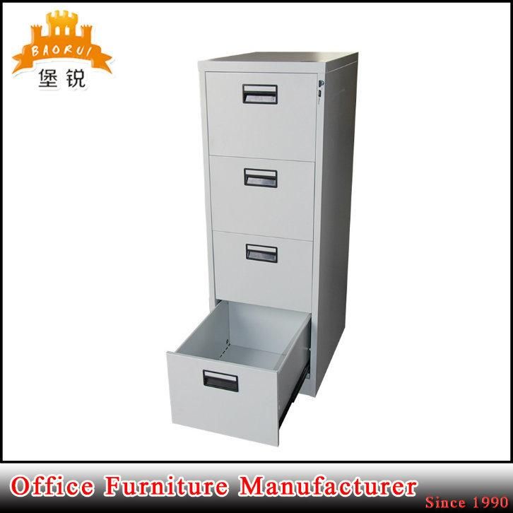 Storage Chest Office Metal Furniture 4 Drawers Vertical Steel Storage Filing Cabinet