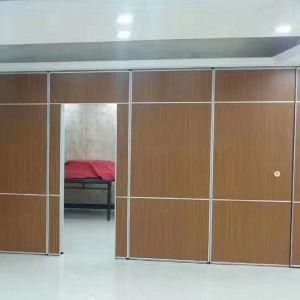 Soundproof Folding Acoustic Wall Aluminium Sliding Exhibition Partition Wall