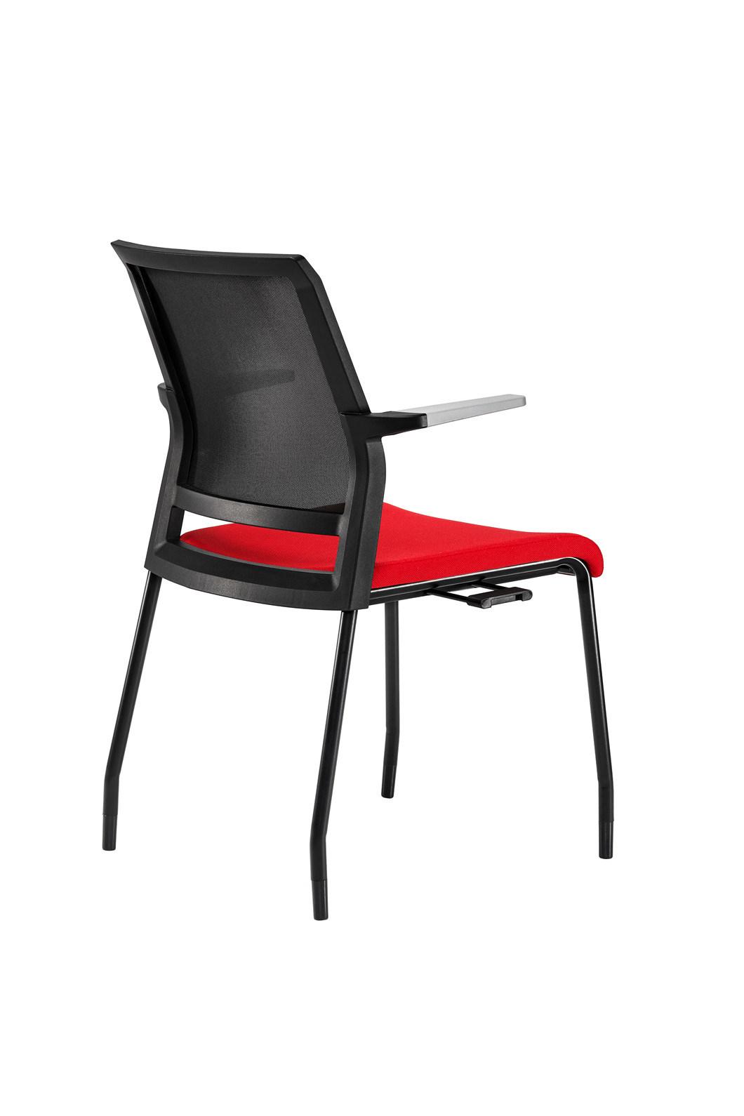 Plastic Stackable Visitor Meeting Task Training Home Office Chair