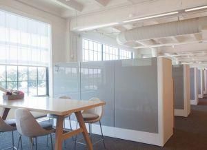 Writable Magnetic Glass Partition Wall