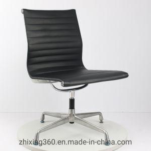 Simple Design Square Shape Black Conference Office Chair Without Armrest