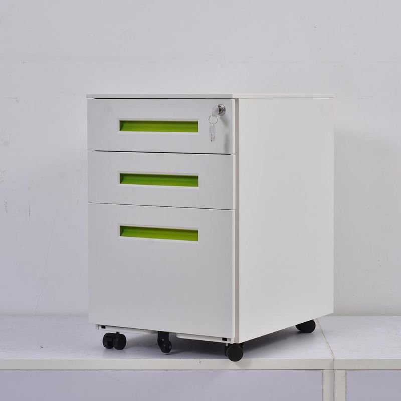 Modern Design Under Desk 3 Drawers Pedestal Cabinet