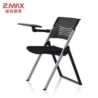 Trade Assurance Order Comfortable Flexible Seat Mesh Back Nylon Castors Foldable Office Training Chair