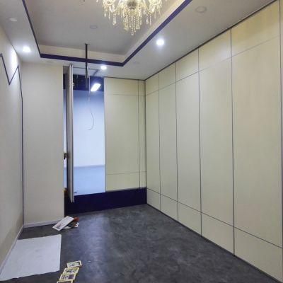 Aluminum Frame Office Wooden Operable Partition Walls Materials