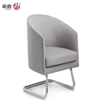 Wholesale Waiting Area Arm-Less Fabric Upholstered Sofa Chair
