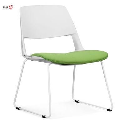 Simple Plastic High Barstool with High Quality Metal Tube Bar Chair