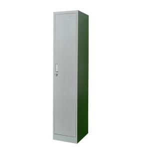 Knock Down Structure Office Single Door Metal Wardrobe Locker