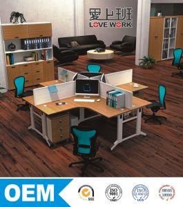 X-Shape Office Table Office Partition Workstation