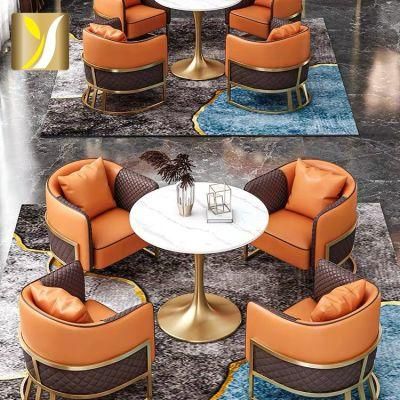 High End Classic Round Reception Table with 4 Seats