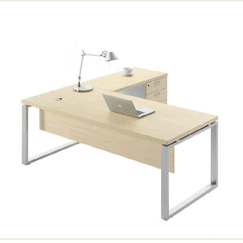 Modern Executive Desk with 4 Drawers Filing Cabinet Home Furniture (HX-ND5045)