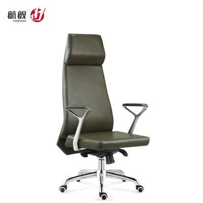 New Leather Swivel Office Chair Office Furniture Ergonomic Manager Chair