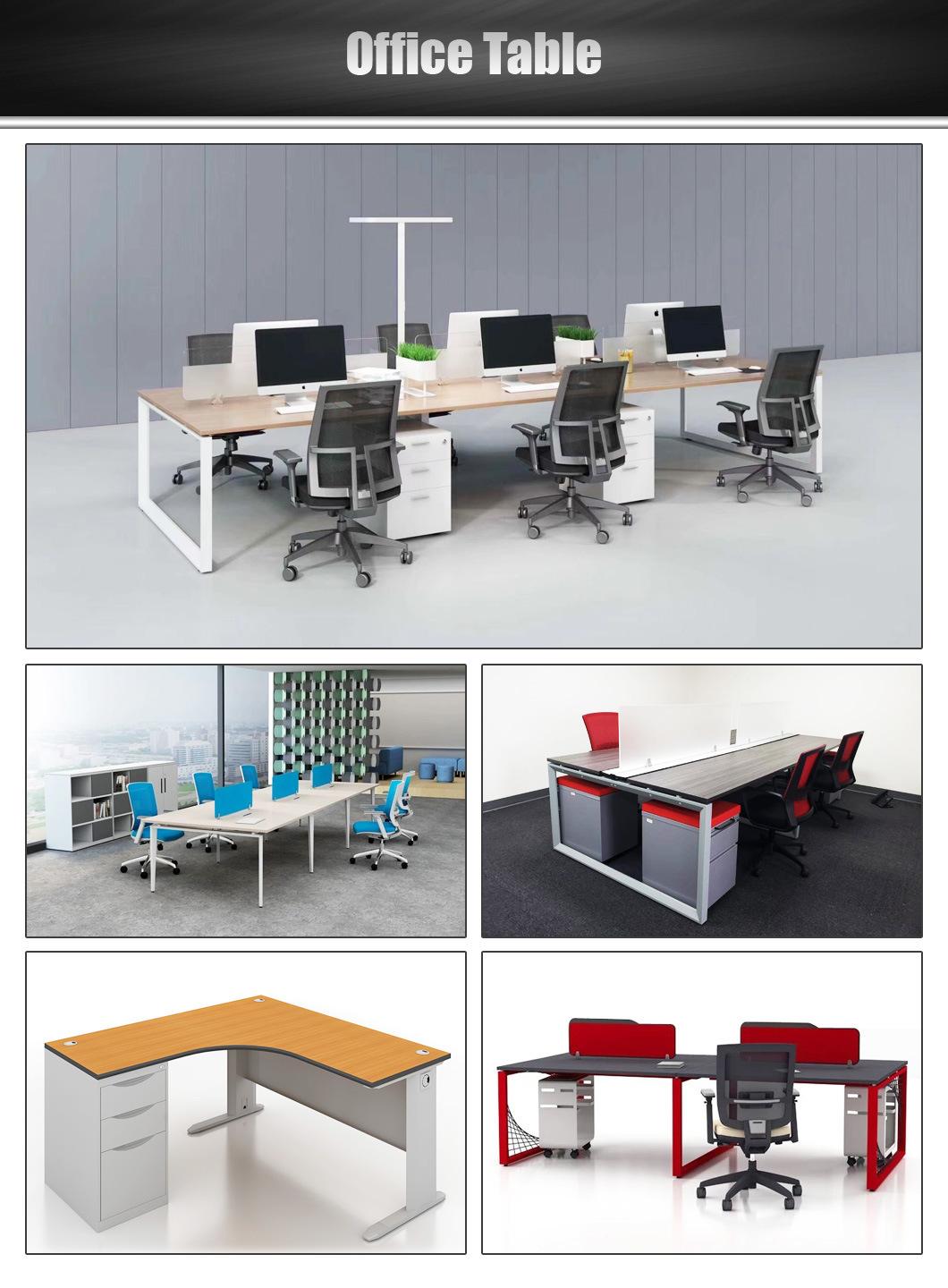 Modern Furniture Factory Price Office Desk Table Workstation Office Furniture for Indoor Office with Cabinet