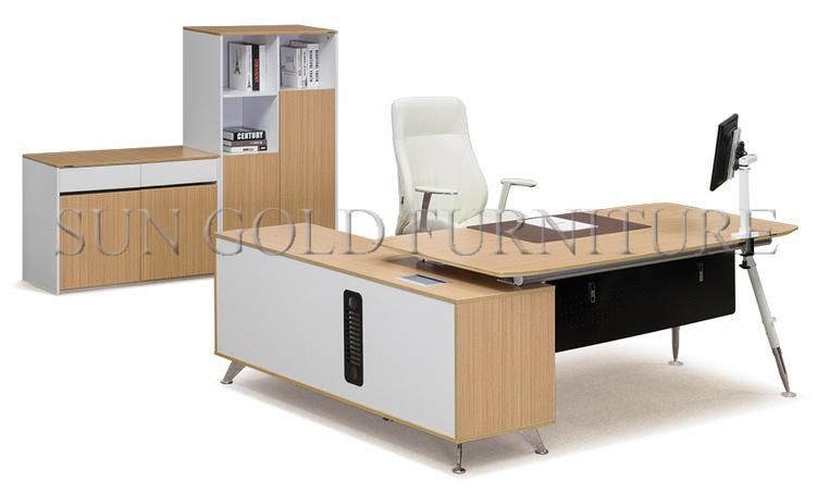 Factory Outlet Tradition Office Furniture L Shape Computer Desk Set (SZ-ODA1002)