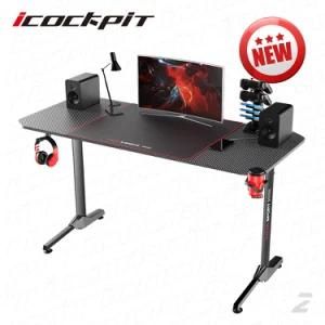Saitu New Model Hotsale Excellent Quality Ergonomic Electric Gaming Desk Home Office Table PC Gaming Desk