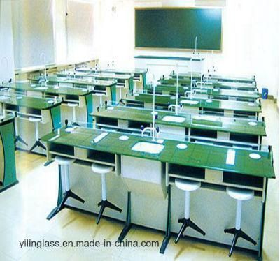 Tempered Color Coated School Glass Desk