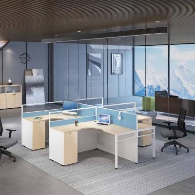 High Quality Simple Staff Office Computer Desk with Partitions