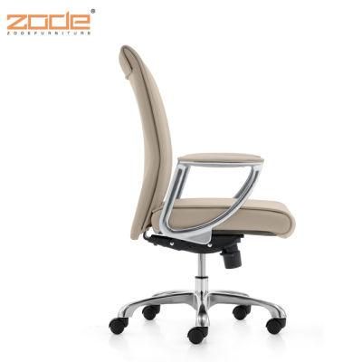 Zode Foshan Manufacturer PU Leather MID Back Visitor Office Chair