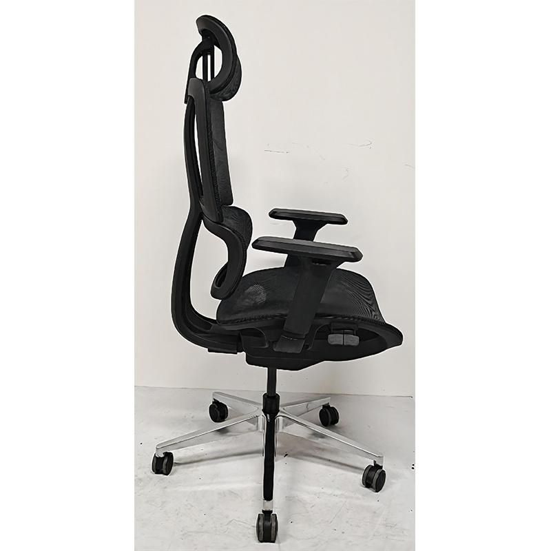 High Back Ergonomic Senior Executive Mesh Chair with Aluminum Chair